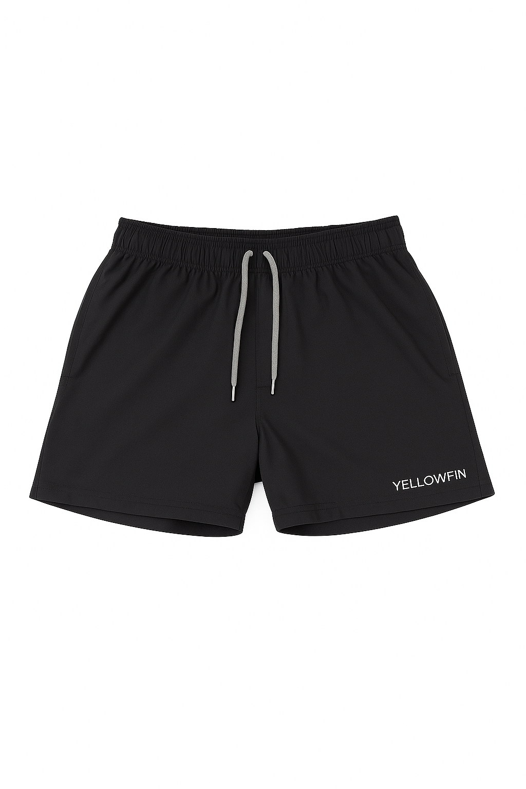 Short Yellowfin Liso com Elástico Preto