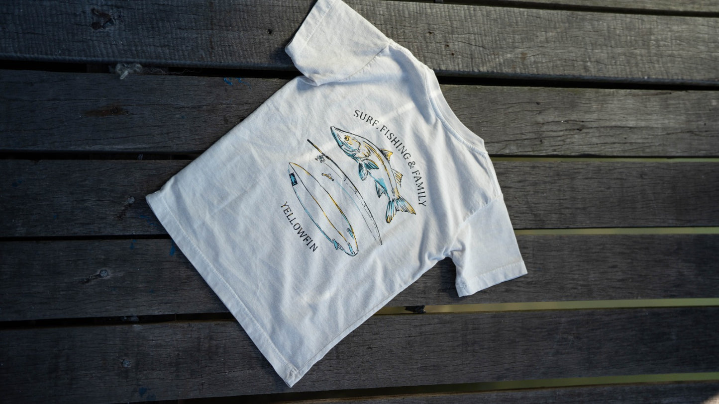 Camisa Yellowfin Surf Fishing Family