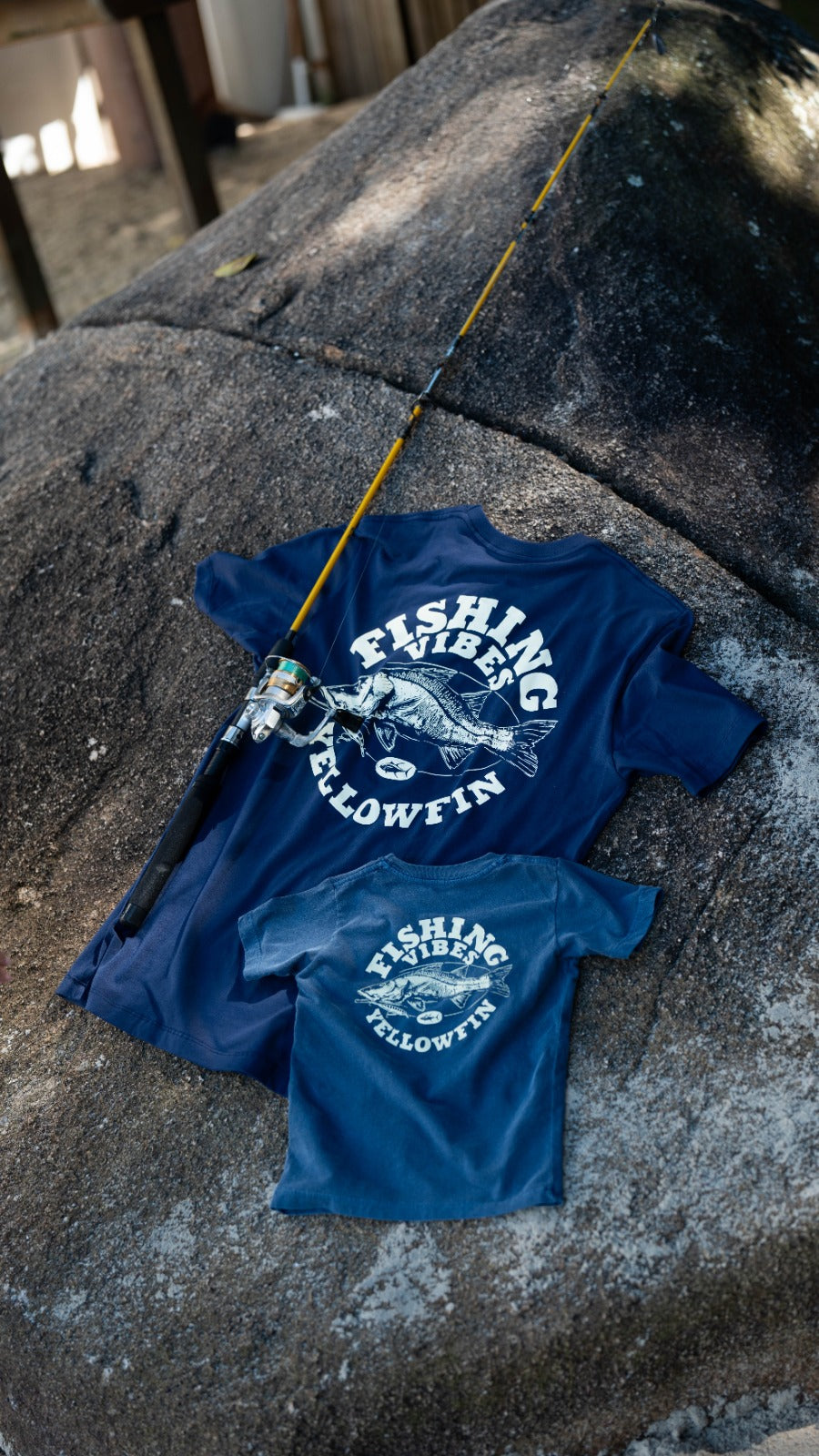 Camisa Yellowfin Fishing Vibes kids
