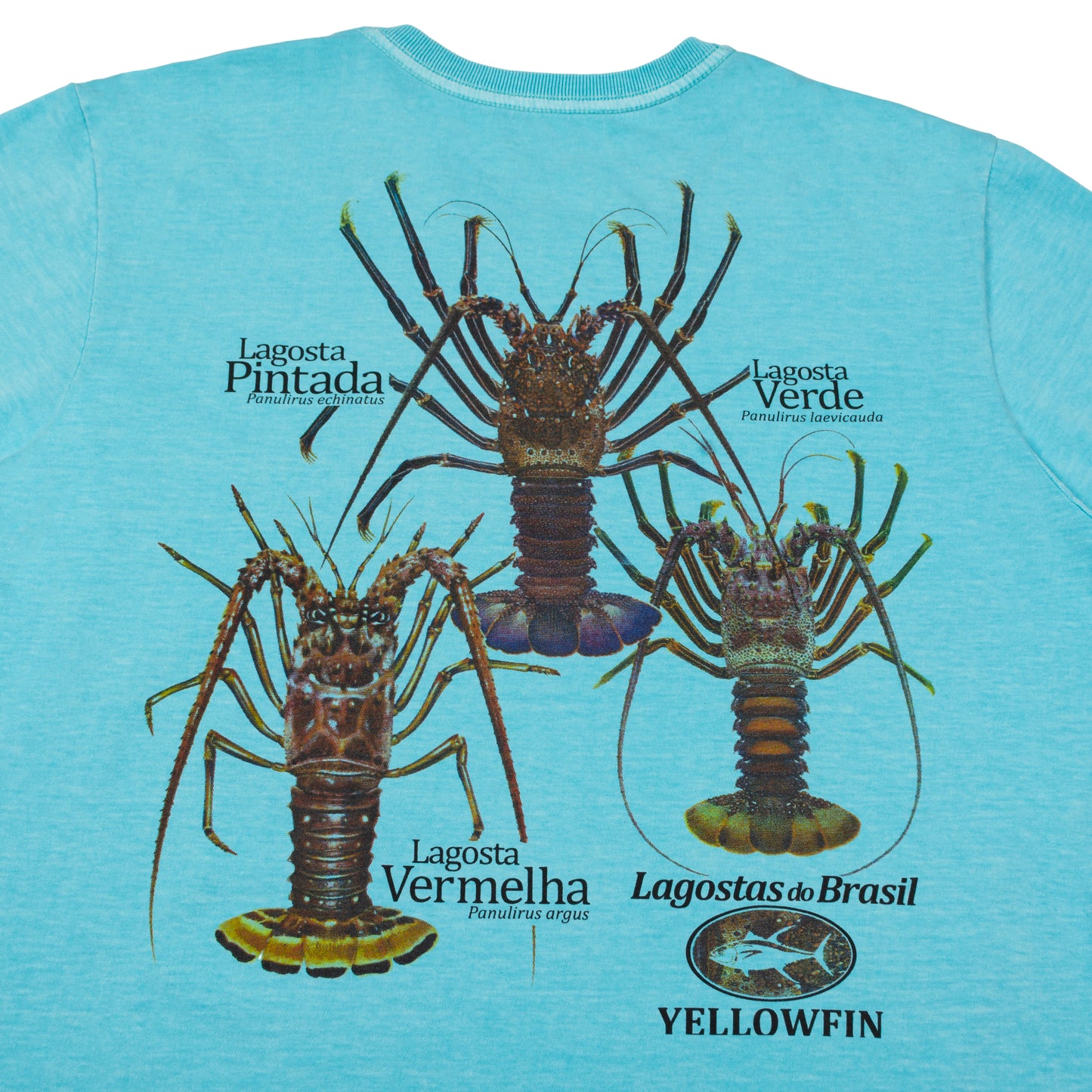 Camisa Yellowfin Lobster Azul Claro