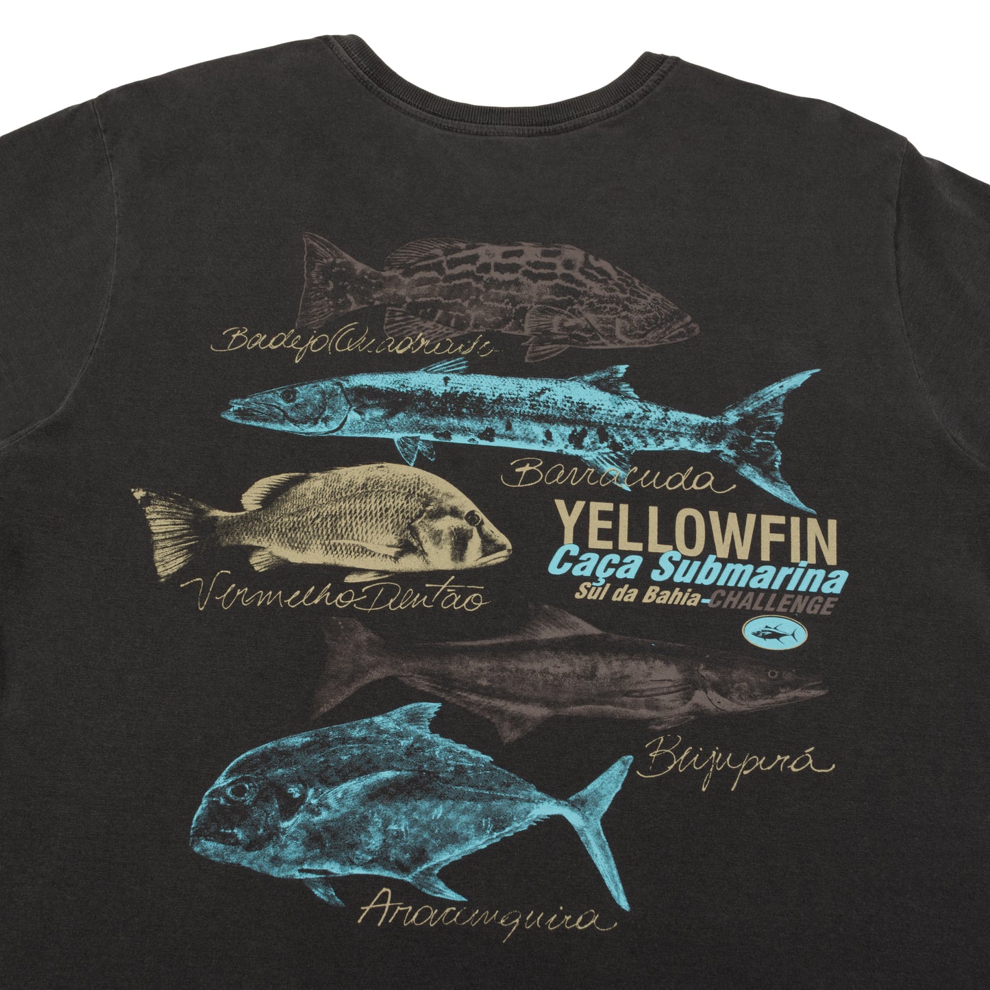 Camisa Yellowfin Caça Submarina Grafite